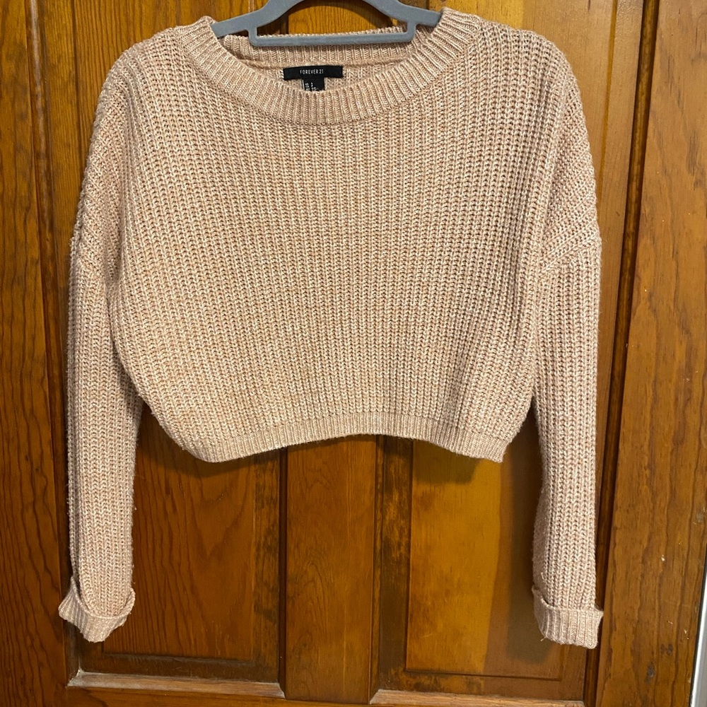 forever 21 cropped sweater
